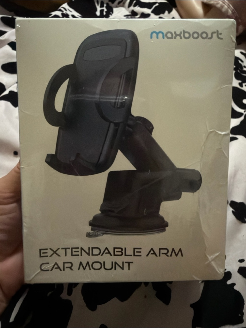 Maxboost Extendable Arm Car Phone Mount – Universal Fit